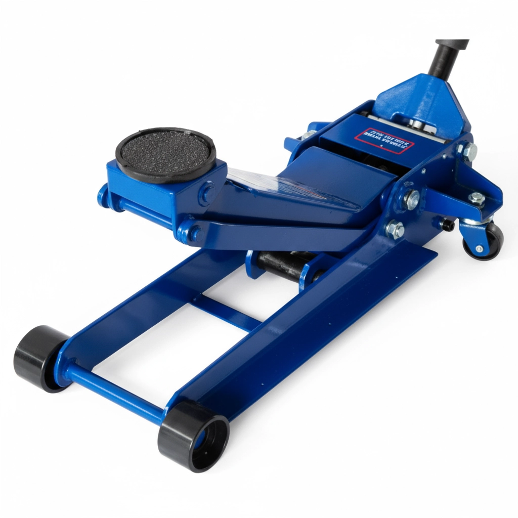 Домкрат подкатной низкопрофильный двухнасосный 3.5 т (90-535) проф.