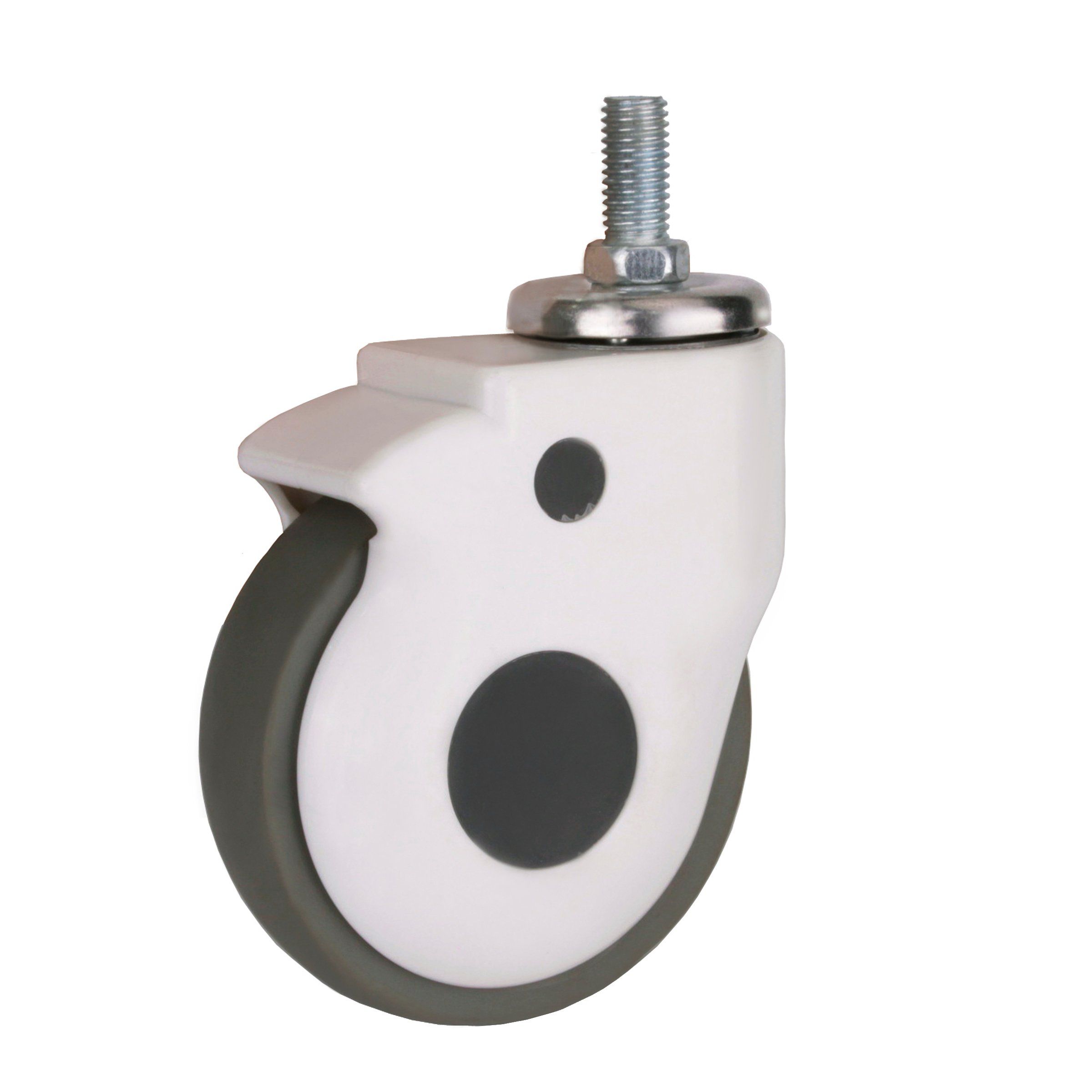 Mtg 42(12) - Аппаратное колесо из термопластичной резины 100 мм (болт М12)